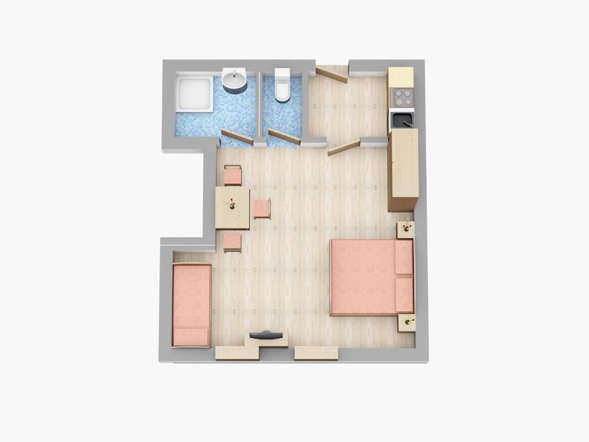 フラッハウHaus Bliemアパートメント エクステリア 写真