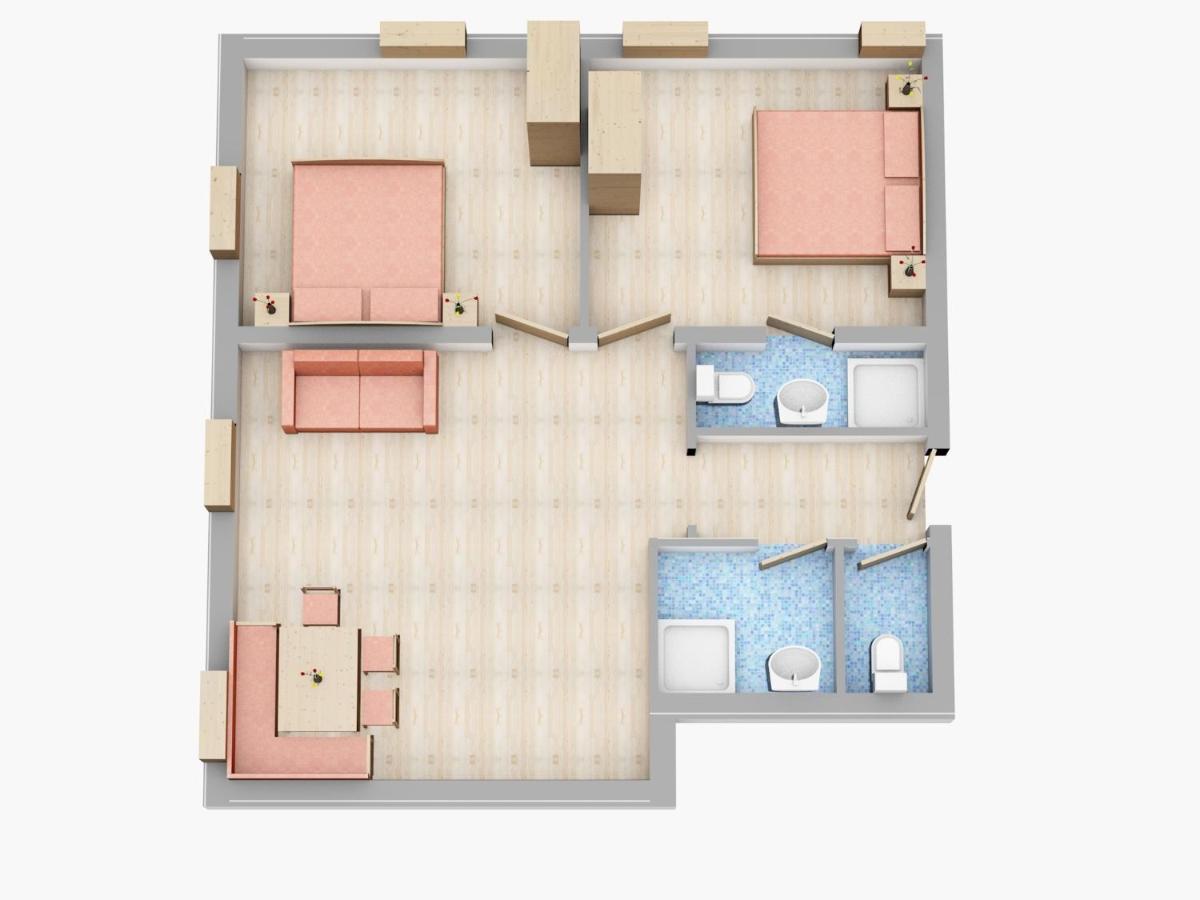 フラッハウHaus Bliemアパートメント エクステリア 写真